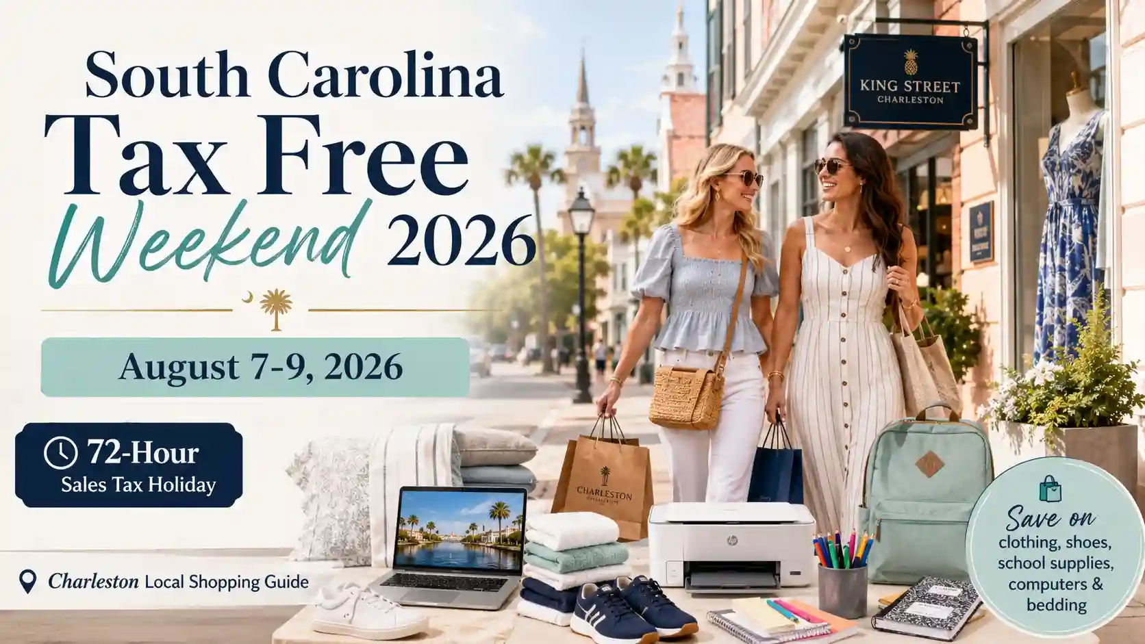 Charleston tax free weekend shopping guide