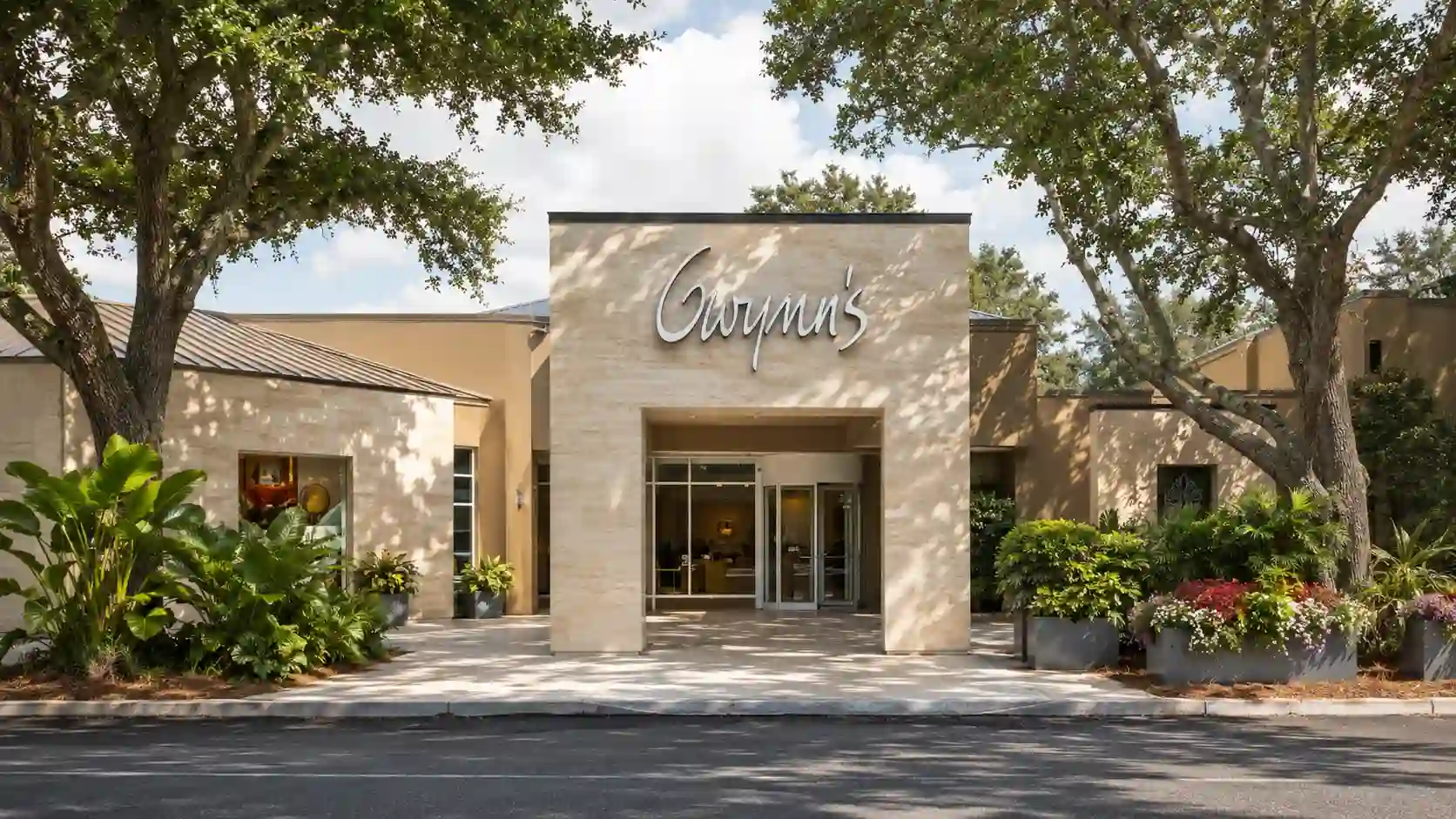 The exterior of Modern Manor or Gwynns in Mount Pleasant