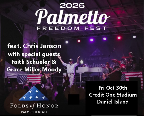 Chris Janson Headlines 5th Annual Palmetto Freedom Fest