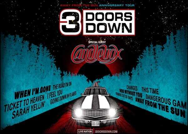 3 Doors Down & Candlebox Rock Credit One Stadium Hard