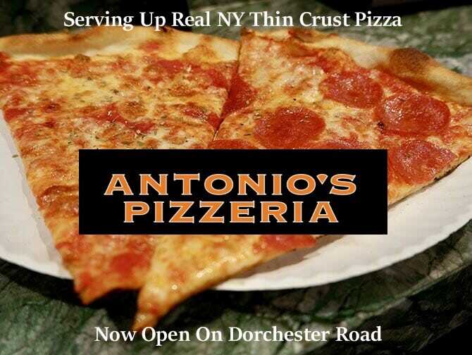Antonio's Pizzeria Serving Up Authentic NY Style Thin Crust Pizza