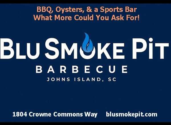 Blu Smoke Pit, Johns Island's Upscale BBQ Sports Bar