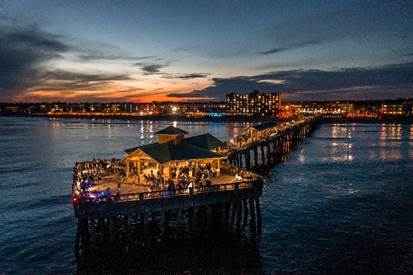 Moonlight Mixers are back at the Folly Beach Pier!