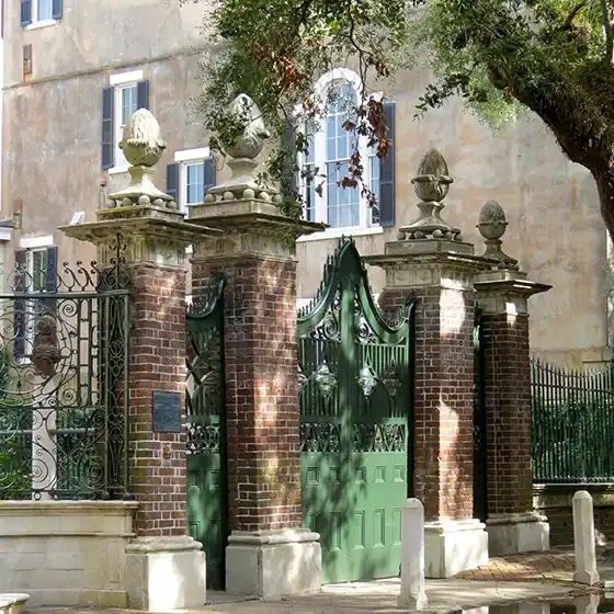 14 Legare Street The Pineapple Gates House