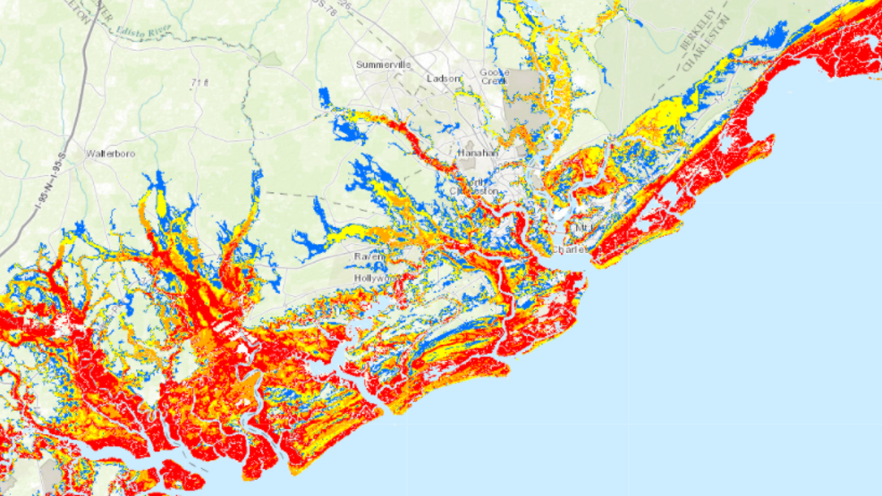 Charleston Sc Flood Zone Map - Maps For You