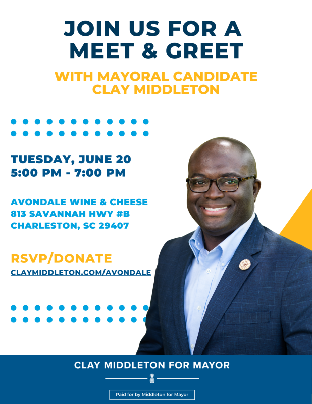 Meet & Greet With Mayoral Candidate Clay Middleton