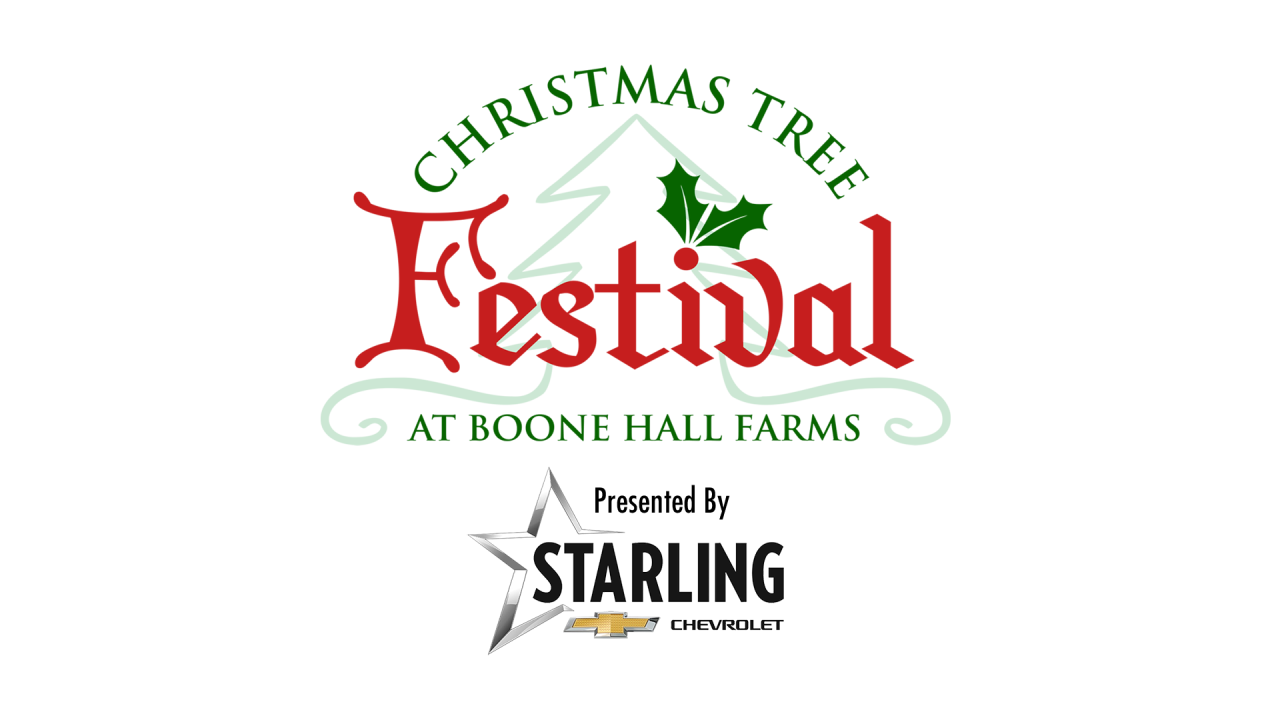 Christmas Tree Festival At Boone Hall Farms