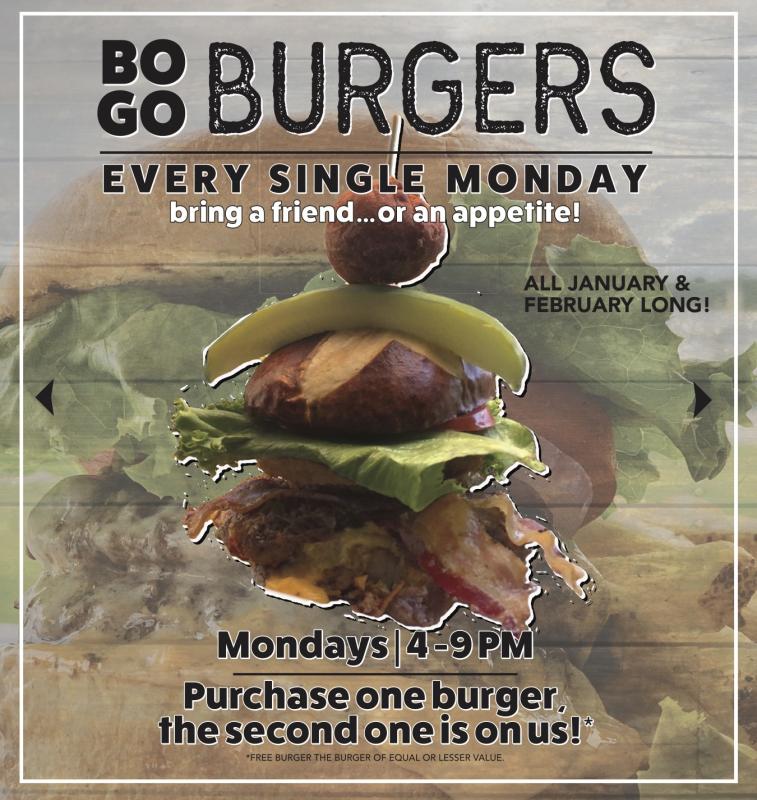 Buy One Get One Burgers with Salty Dog Cafe